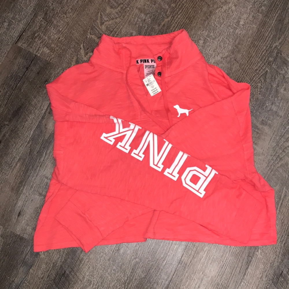 PINK Crop Sweater